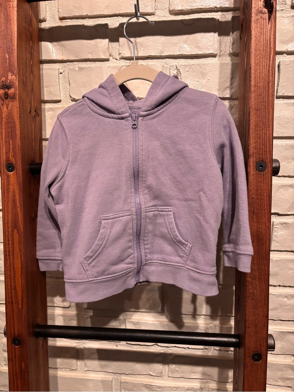 Lavender Zip-Up Hoodie